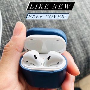 Apple Airpods - Barely Used, with Cover!